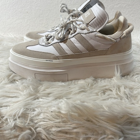 Adidas Ivy Park Super Sleek 72 Beyonce Beige White Platform GX2769 Women's 9.5 - Picture 8 of 15
